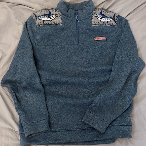 Vineyard Vines Quarter Zip Sweater Mens 